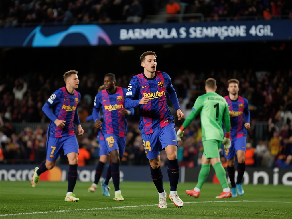 总之，巴萨时隔六年重返欧冠四强，不仅是一